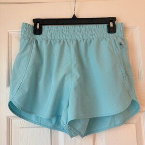 CRZ YOGA High Waist Dolphin Athletic Shorts with Pockets Size M